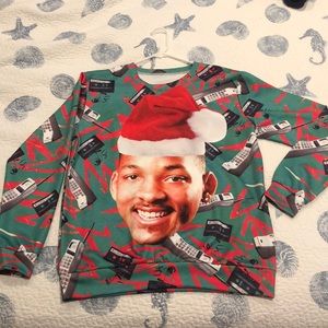 Will Smith Ugly Christmas long sleeve.